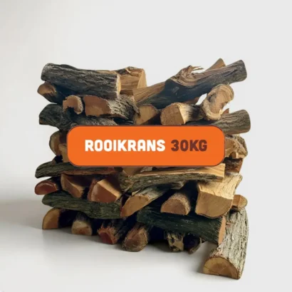 LET'S BRAAI Rooikrans Braai wood 30kg African Hardwood