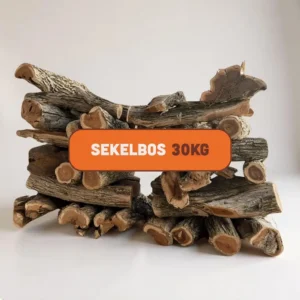 LET'S BRAAI Sekelbos Braai wood 30kg Namibian Hardwood