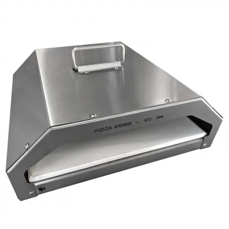 Pizza dome (single) with ceramic tile & accessories