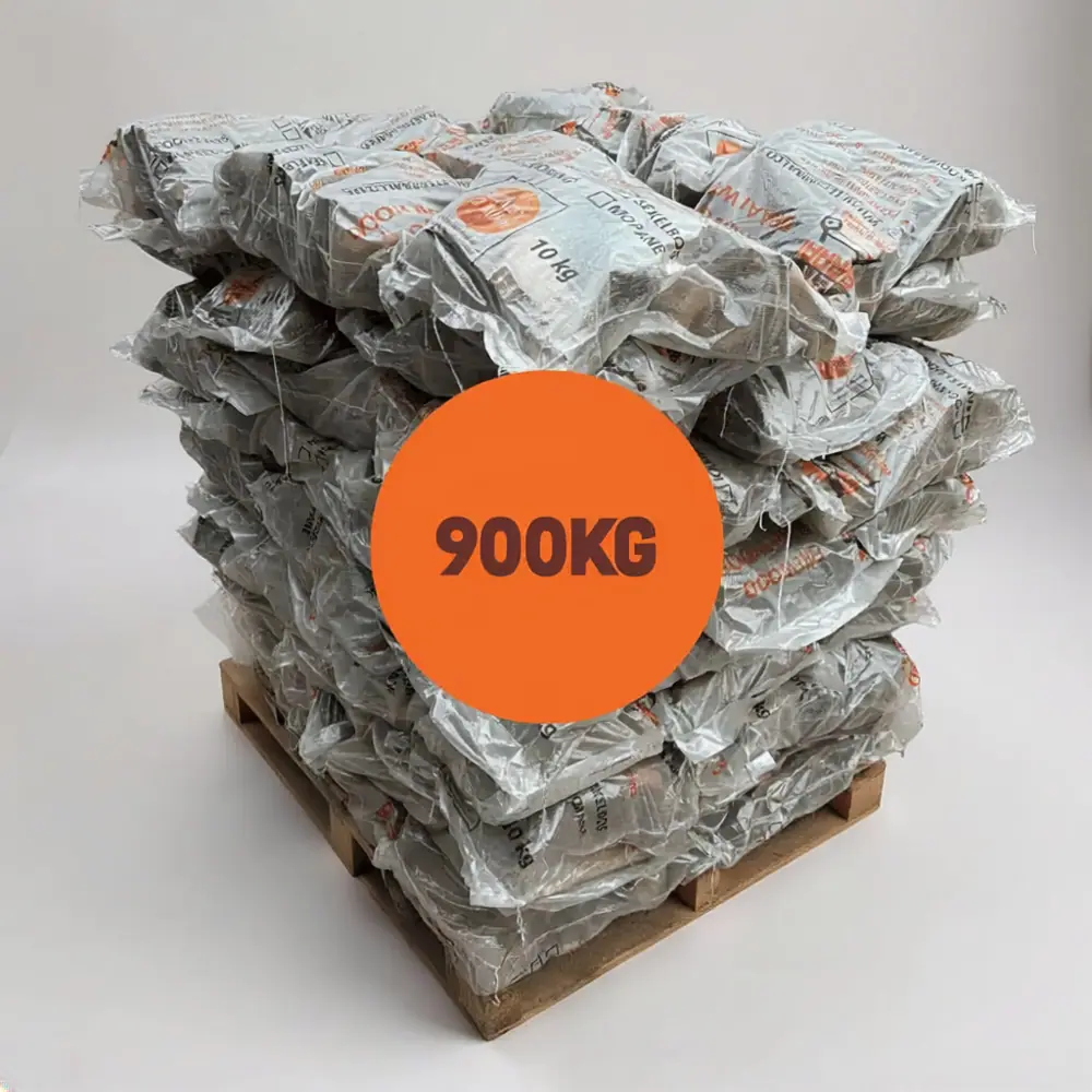 LET'S BRAAI 900KG African Hardwood Firewood Braaiwood Bulk Pallet